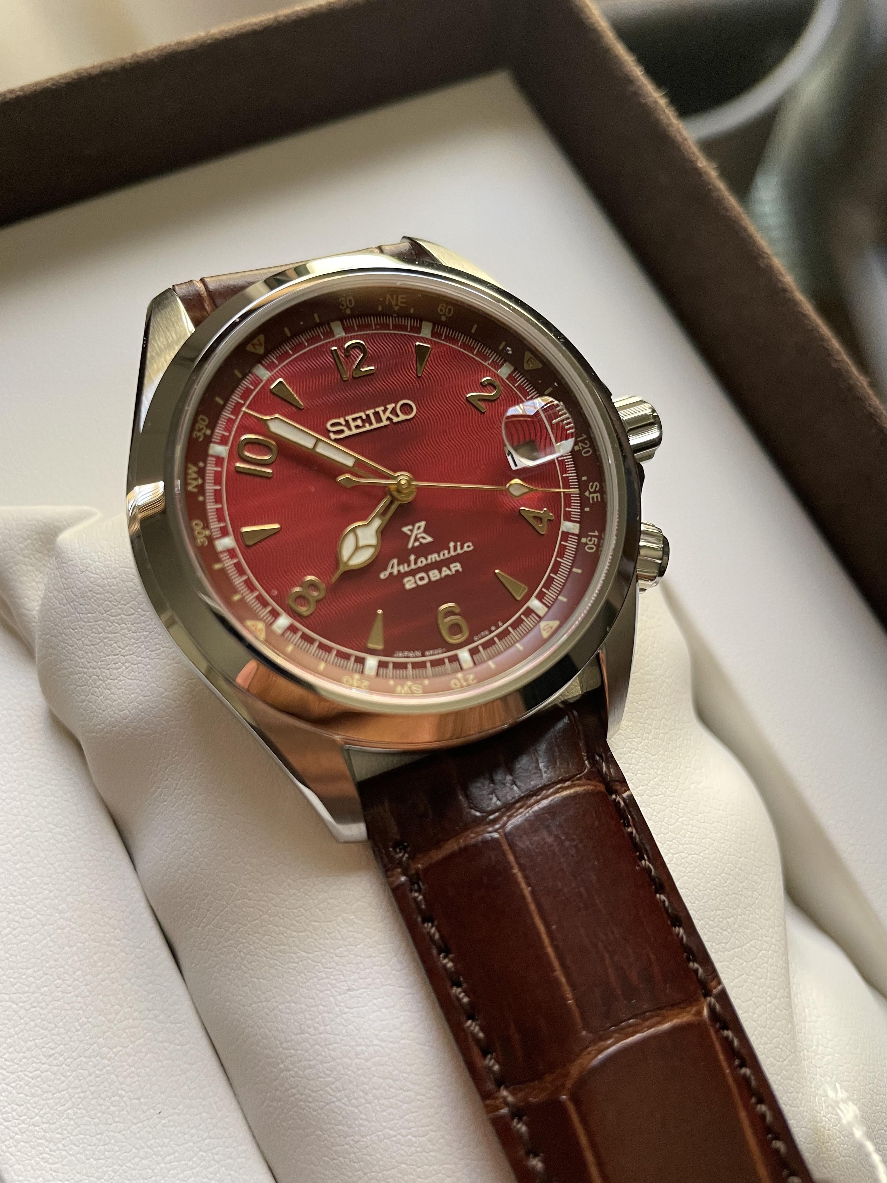 WTS] Seiko Red Alpinist SPB489 - Limited Edition #706 of 1000 
