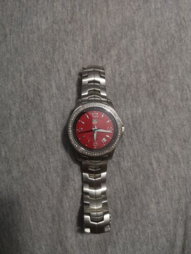 Tag Heuer Red Dial 1 Ct Diamond Watch Joe Rodeo Jojo Jojino Benny