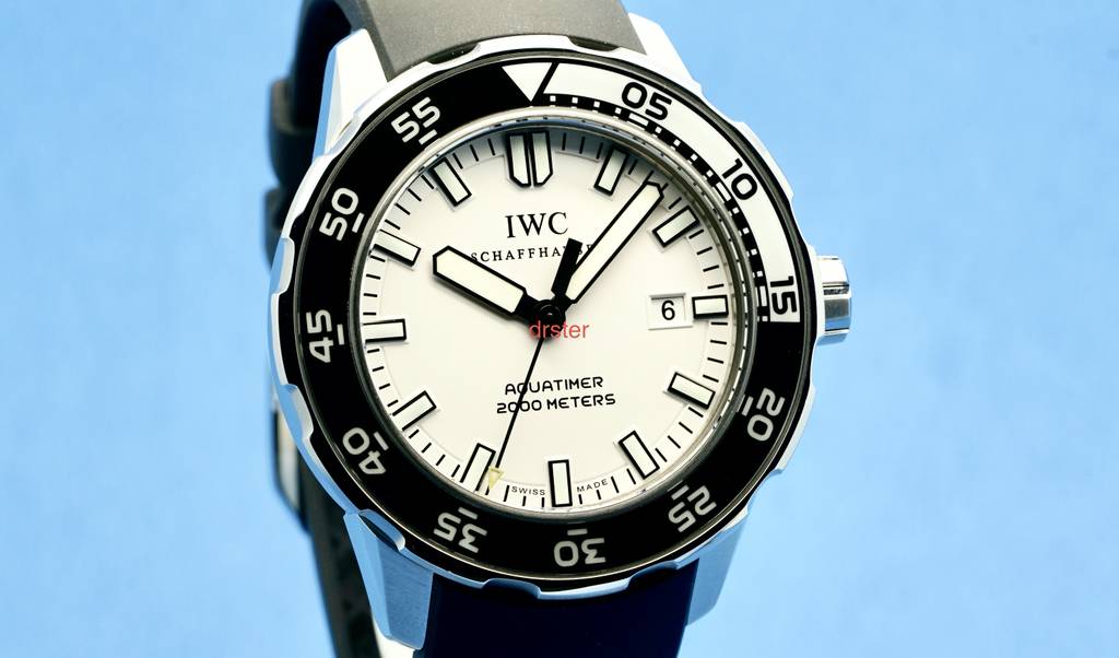 Iwc hotsell aquatimer white