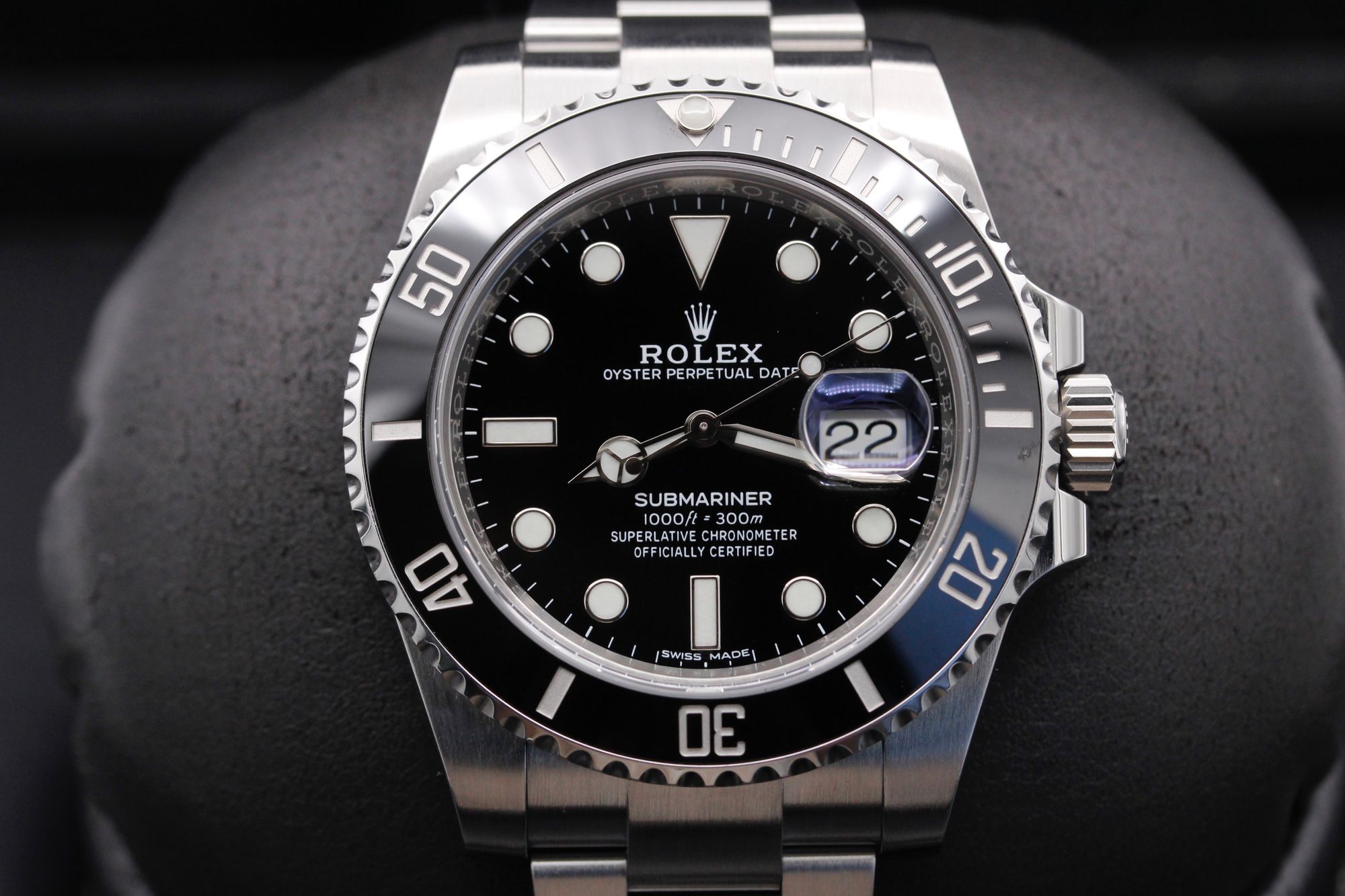 FSOT Rolex Submariner Date 116610LN Black Stainless Steel