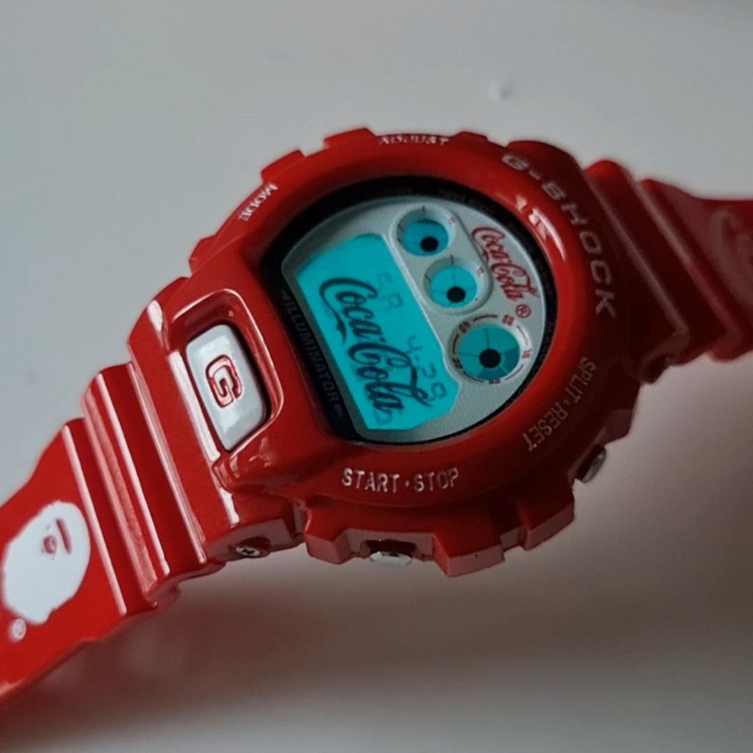 G shock x online bape x coca cola