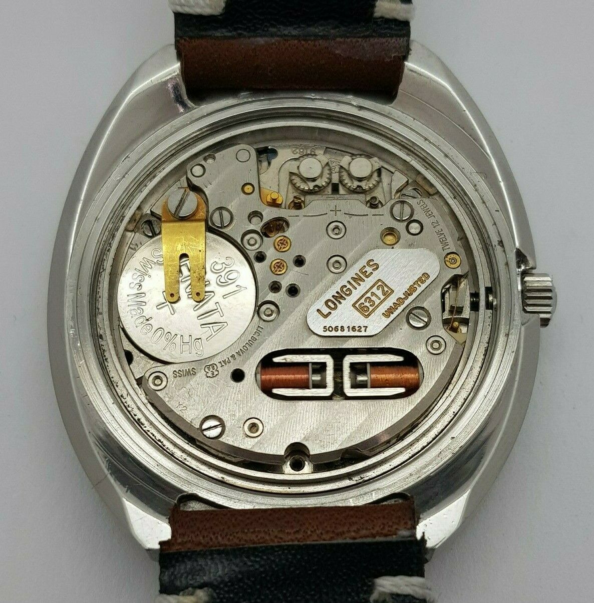 AMAZING LONGINES ULTRONIC JUMBO REF.8480 1 CAL.6312 BY OMEGA