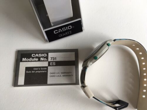 動作確認済 Casio VQ-14 731 ヴィンテージ レア Casio vintage collection vq-14 module 731 nos watch montre