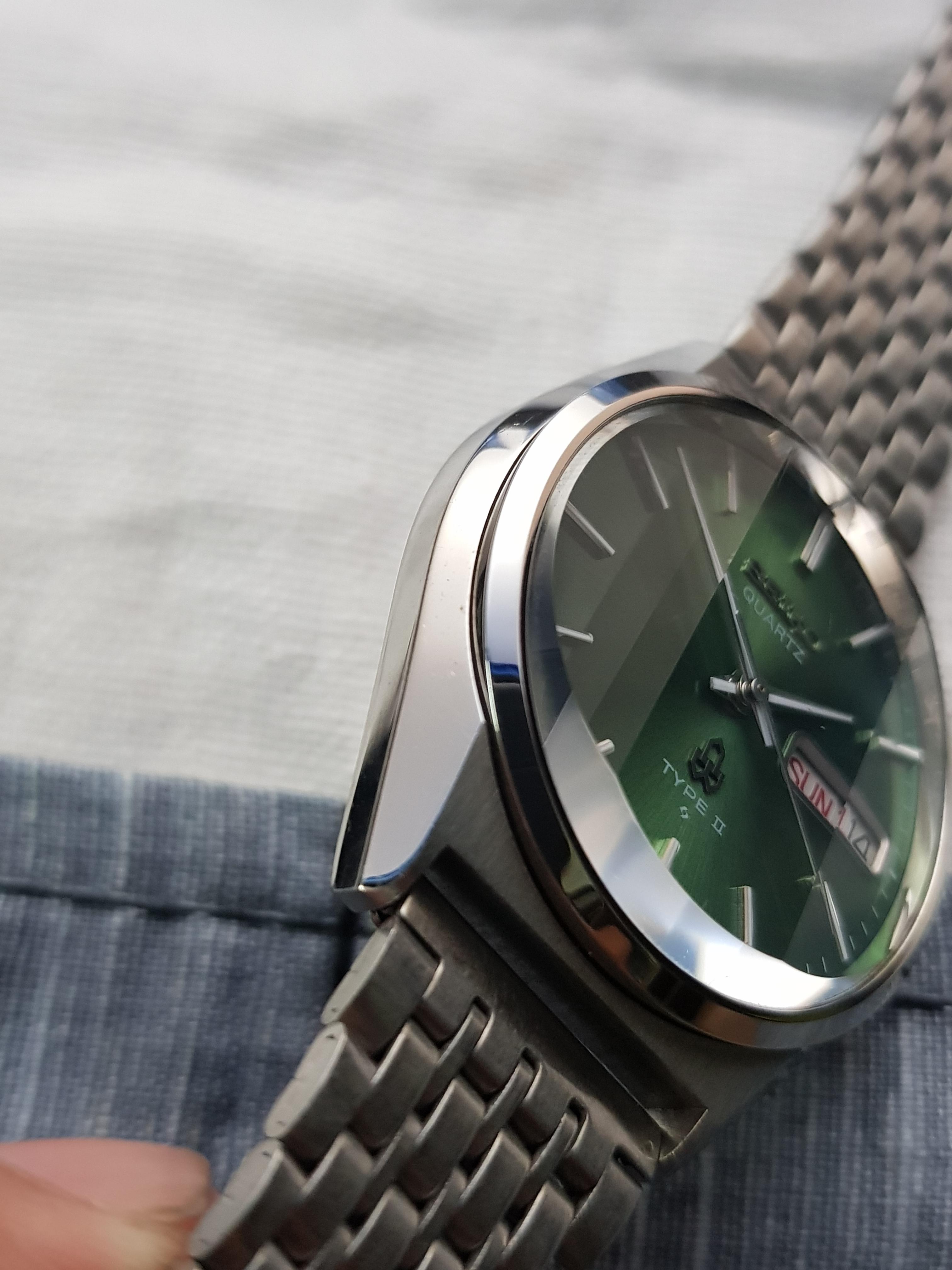 WTS] Seiko Type II 7546-8190 Near mint condition with Emeral Green