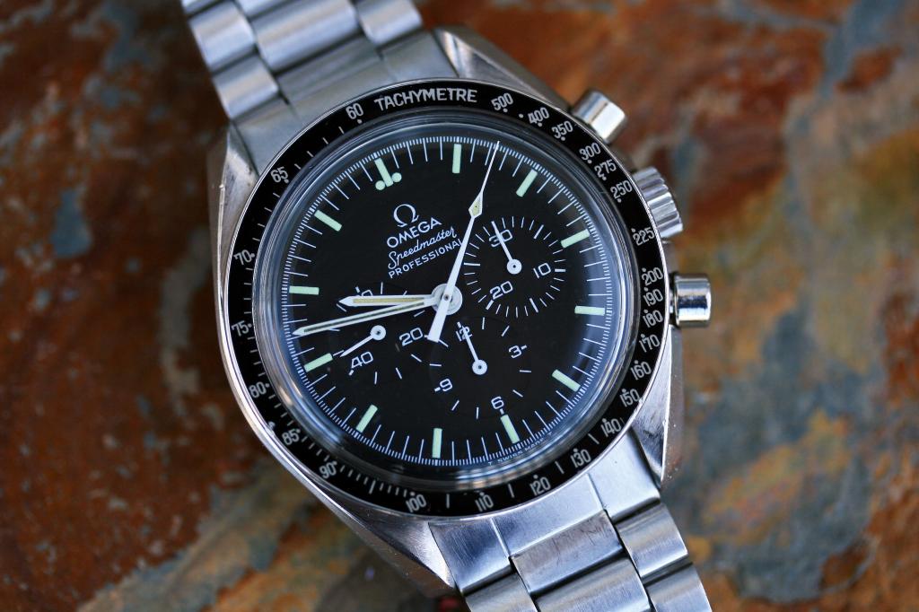 SOLD 1976 Omega Speedmaster Professional Moon Watch on Bracelet