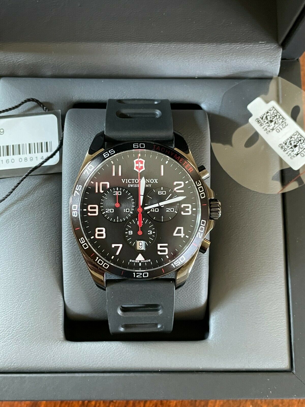 Victorinox Swiss Army FieldForce Chronograph Black Men s 241889