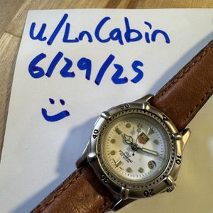 u143 TagHeuer 1500 Gold Plated Quartz - Ref 955.708G-2 | eBay