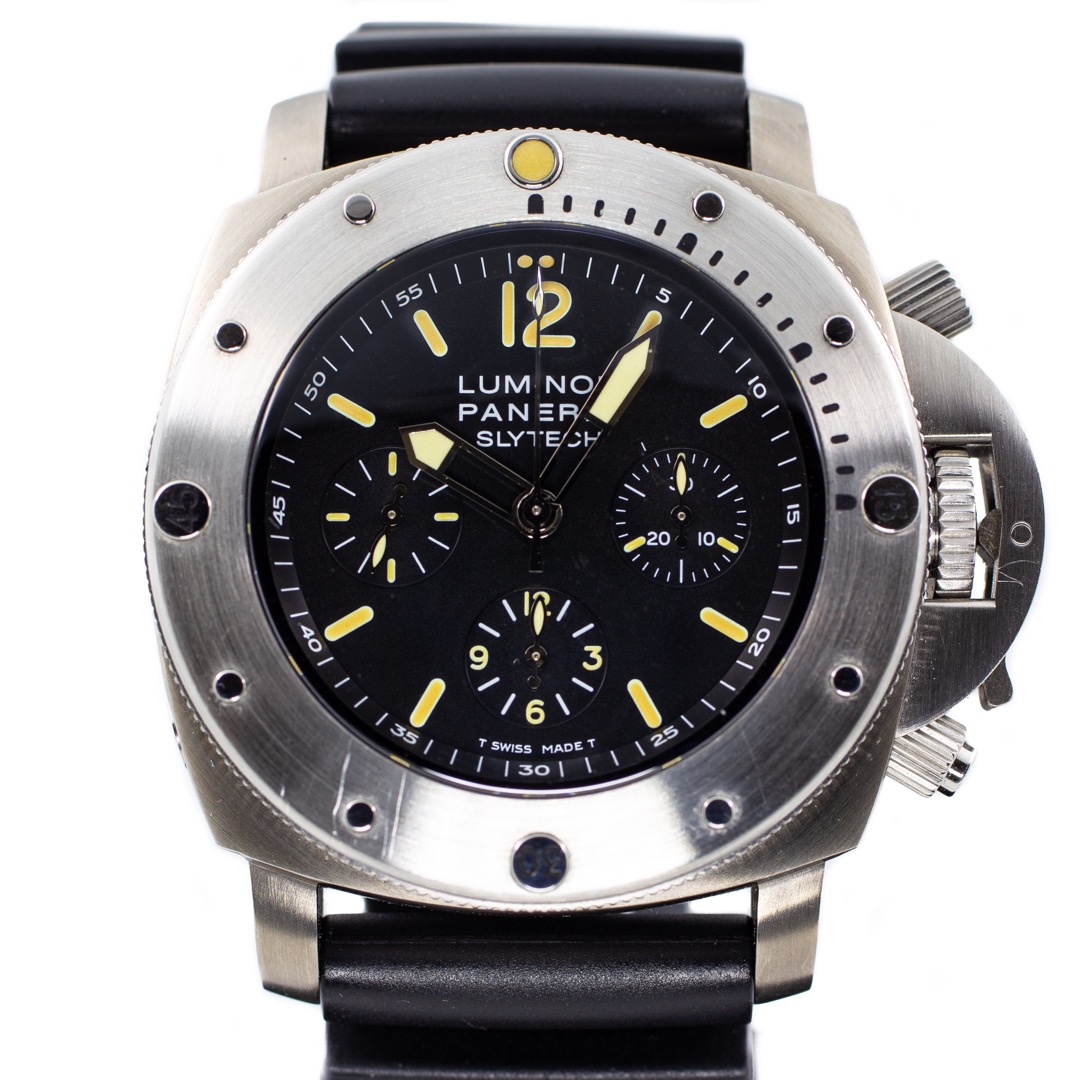 Preowned Panerai Luminor Submersible 1950 Chrono 1000m Slytech PAM