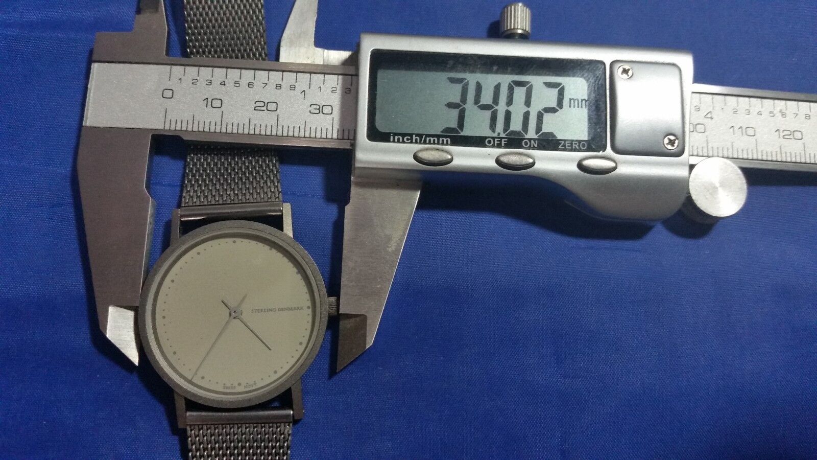 Sterling Denmark by Max Rene バングルウォッチ Sterling Denmark by Max Rene 708-004 Titanium Swiss Movement Men's