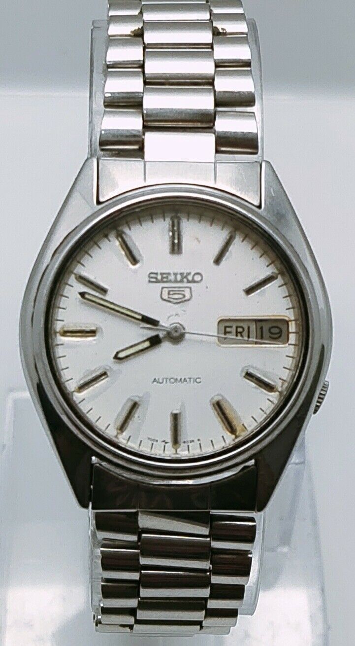 VINTAGE SEIKO 5 AUTOMATIC 7009-6000 A1 JAPAN MEN'S WATCH