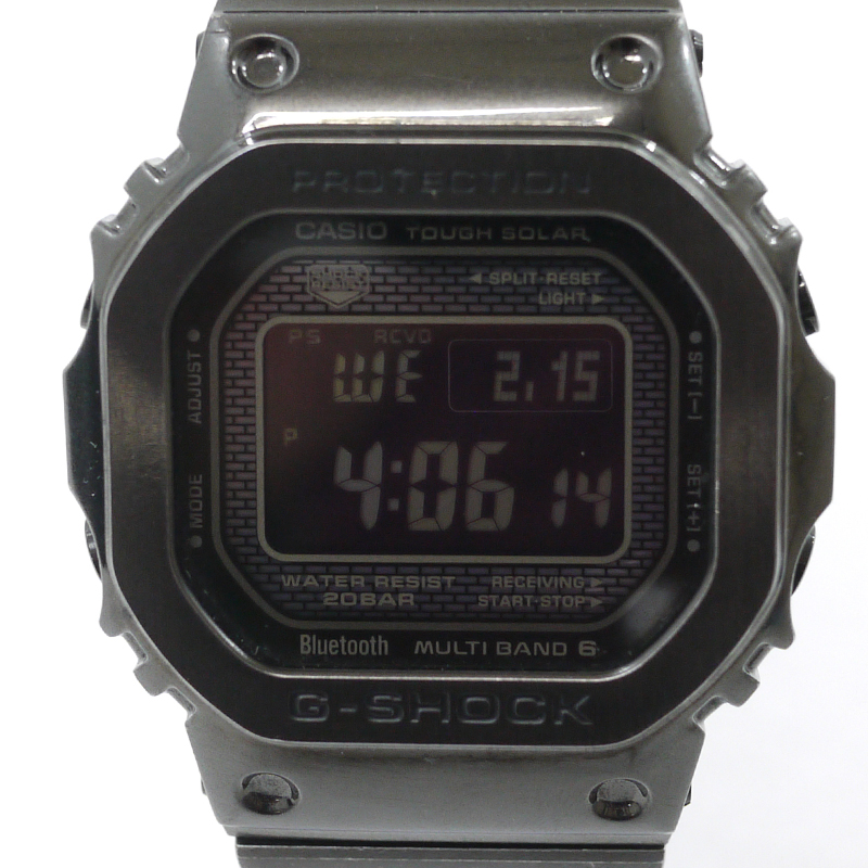 Used] CASIO | Casio G-SHOCK FULLMETAL watch digital solar aged processing  Bluetooth GMW-B5000V-1JR dial: black belt: black [f131] | WatchCharts  Marketplace