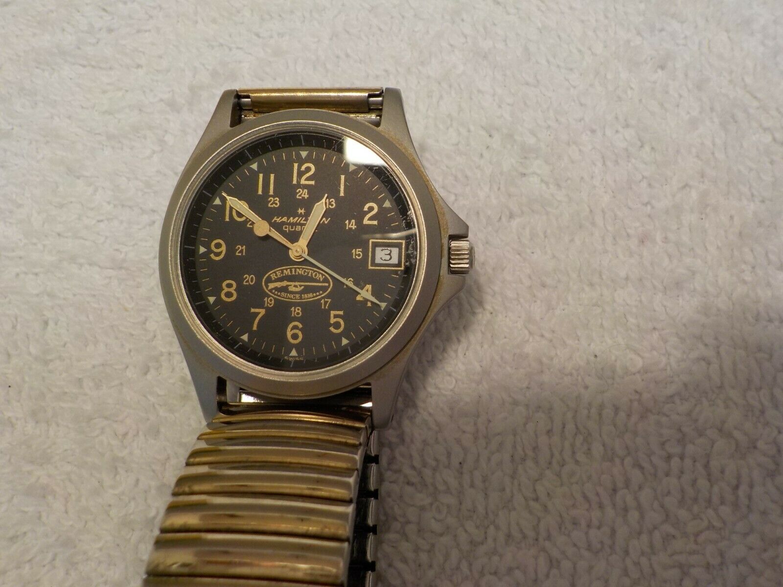 Vintage Remington Electra Watch Gold Tone | Gold watch, Watches, Remington