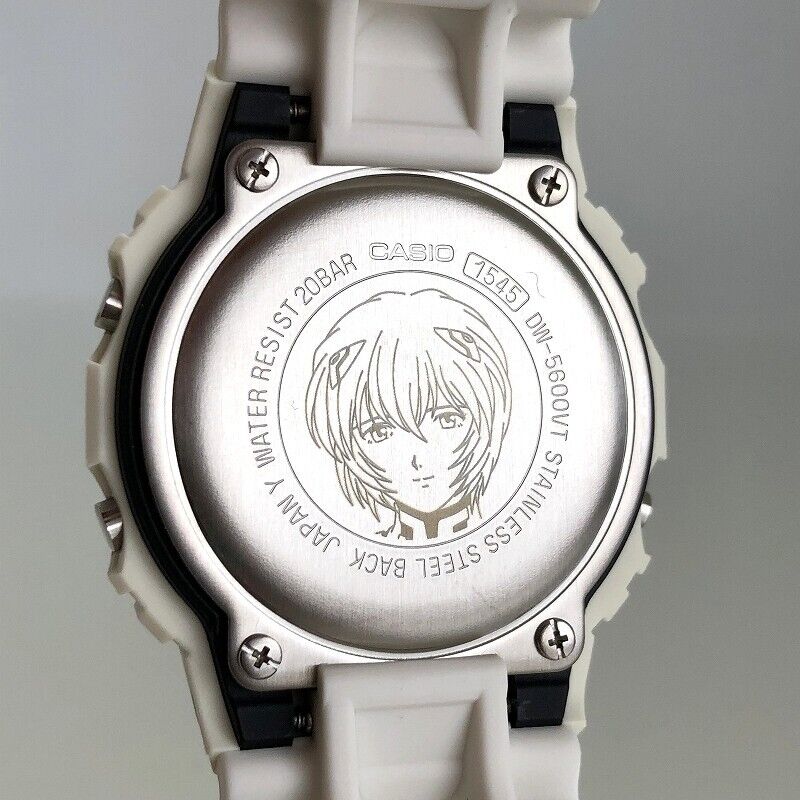 New G-SHOCK DW-5600VT Evangelion Model Ayanami Rei Quartz