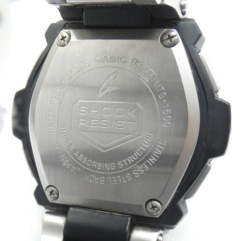 Used] G-SHOCK G-SHOCK MTG-1500 Watch Anadig Quartz Color: Charcoal