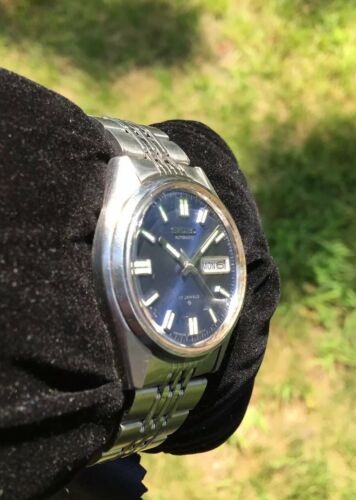 Vintage Seiko 6309 / 6309-8019 Beautiful Blue Dial | WatchCharts