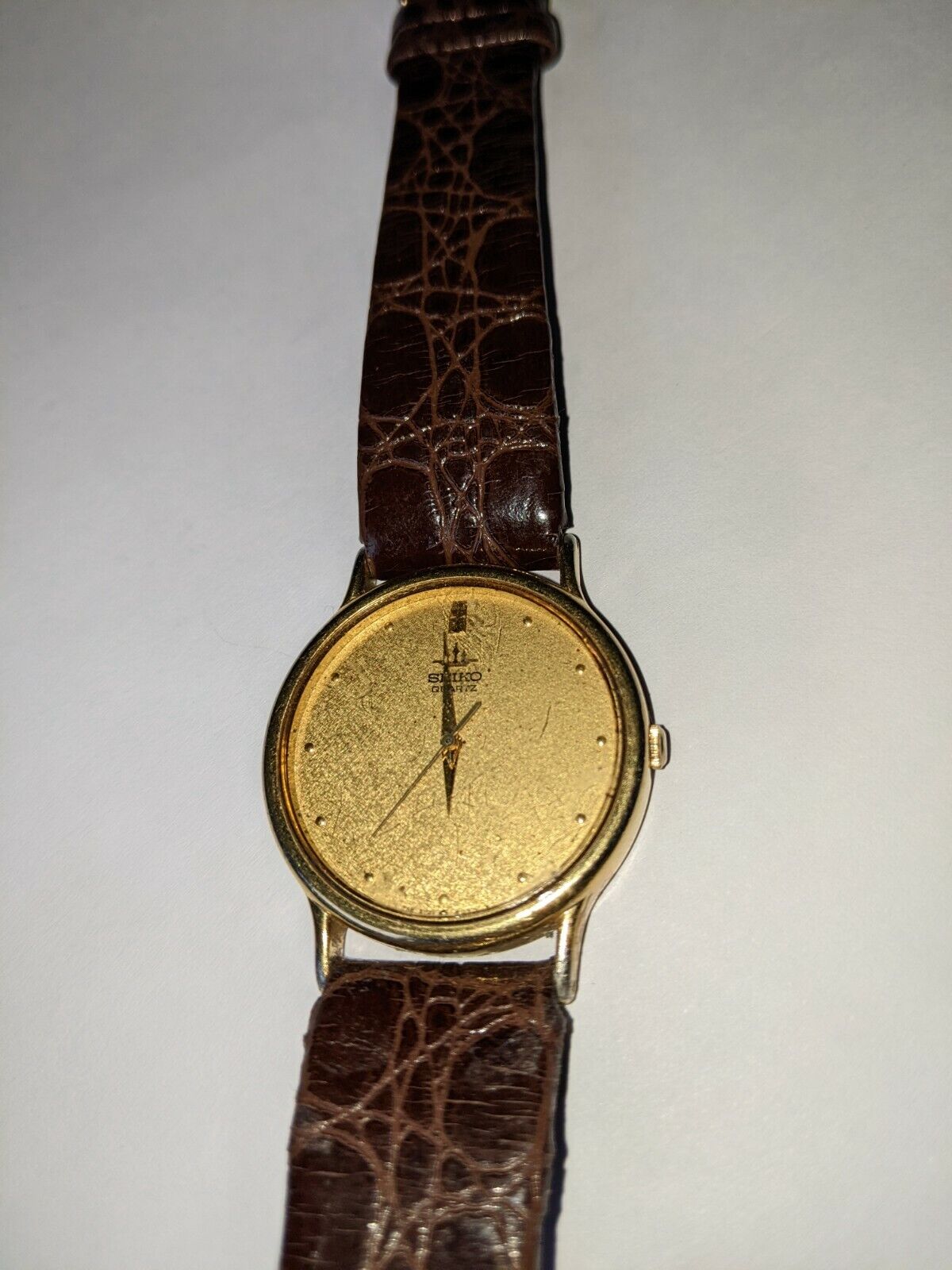 SEIKO QUARTZ 5Y31-6000 GENTS WRISTWATCH VINTAGE gold tone last rare classic  | WatchCharts