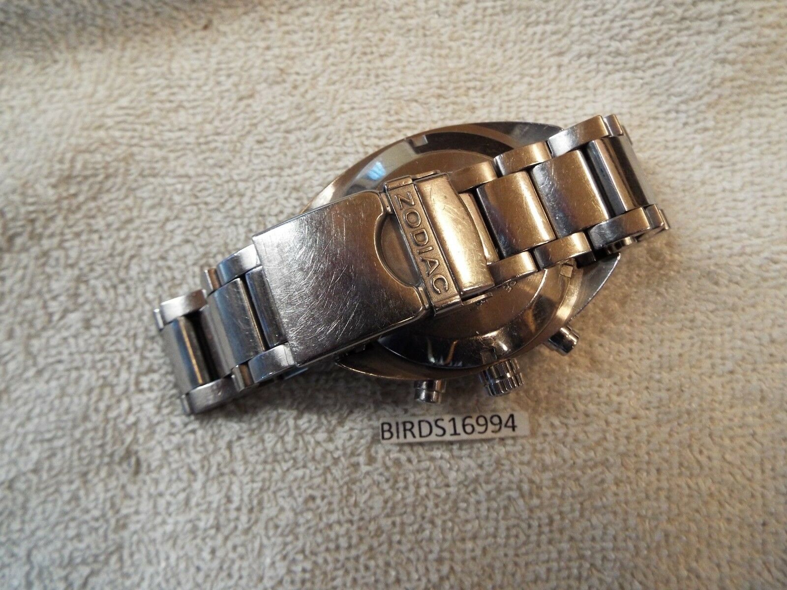 RARE DIVERS ZODIAC OLYMPUS WATCH ZO2700 CHRONOGRAPH SWISS MADE