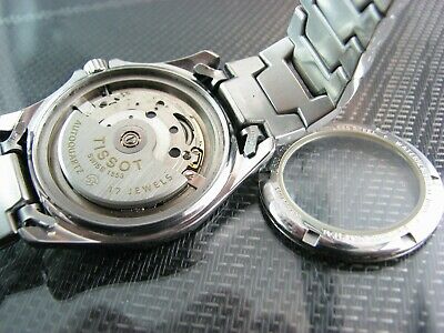 Rare TISSOT 1853 PR 100 AUTOQUARTZ STEEL Date 17 Jewels BOX