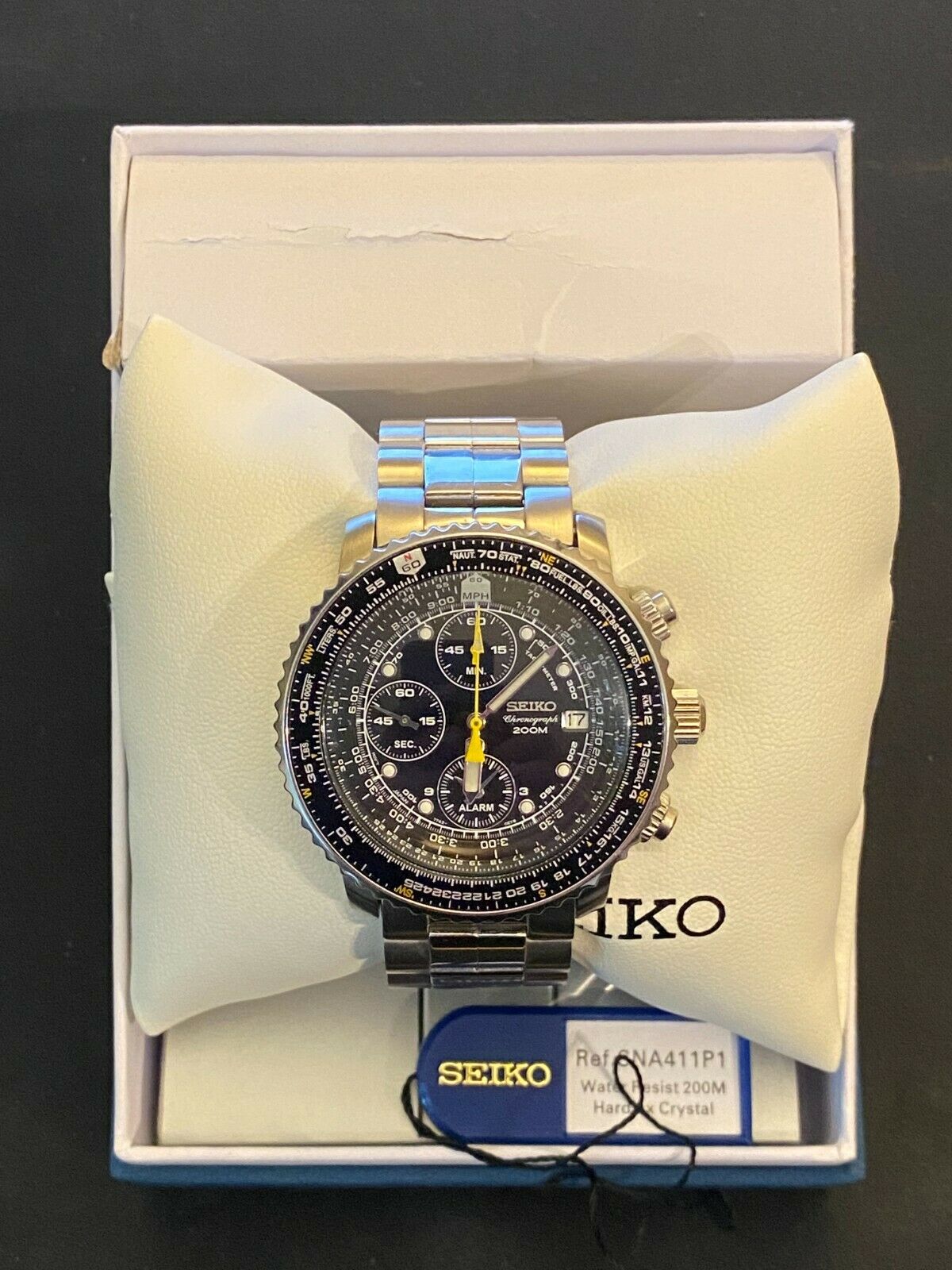 Watch Sna411 Manual Seiko SNA411 Flightmaster Pilot Alarm