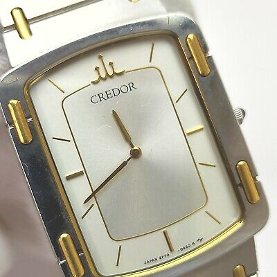 Seiko Watch 2F70-5590 Credor SS/18KYG operates normally 1406872 |  WatchCharts Marketplace