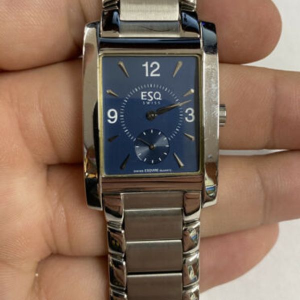 ESQ Swiss Men's Watch All stainless steel, water resistant. Model