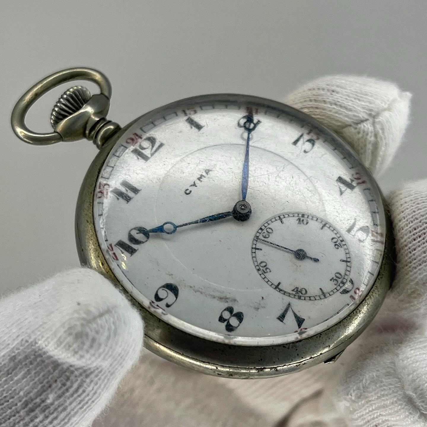 Cyma military 2025 pocket watch