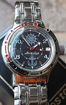 Vostok watch amphibian classic 420526 zissou hot sale