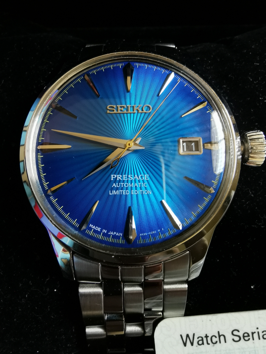 Seiko Presage Cocktail Time