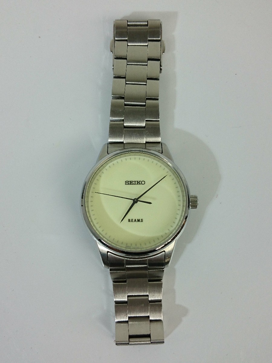 Used] SEIKO ◇ Quartz watch / Analog / Stainless steel / Silver