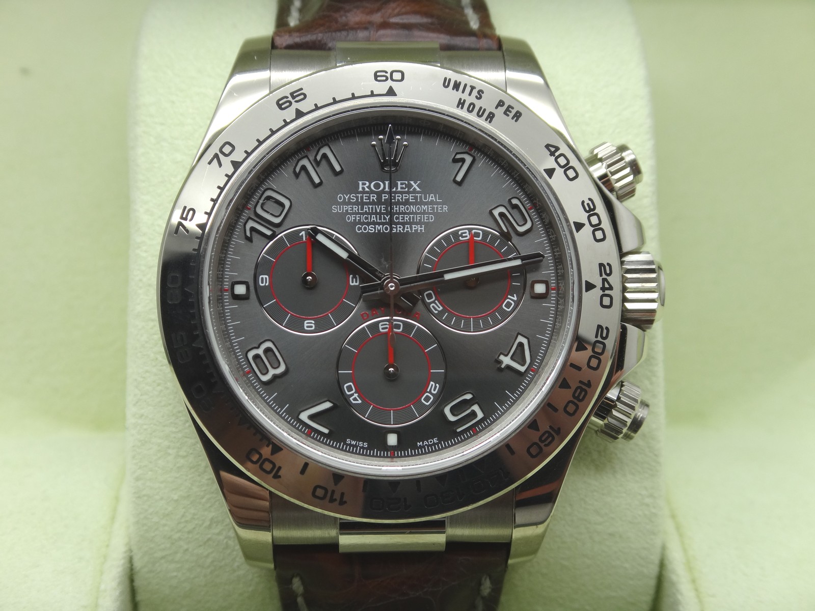 Rolex daytona deals slate dial