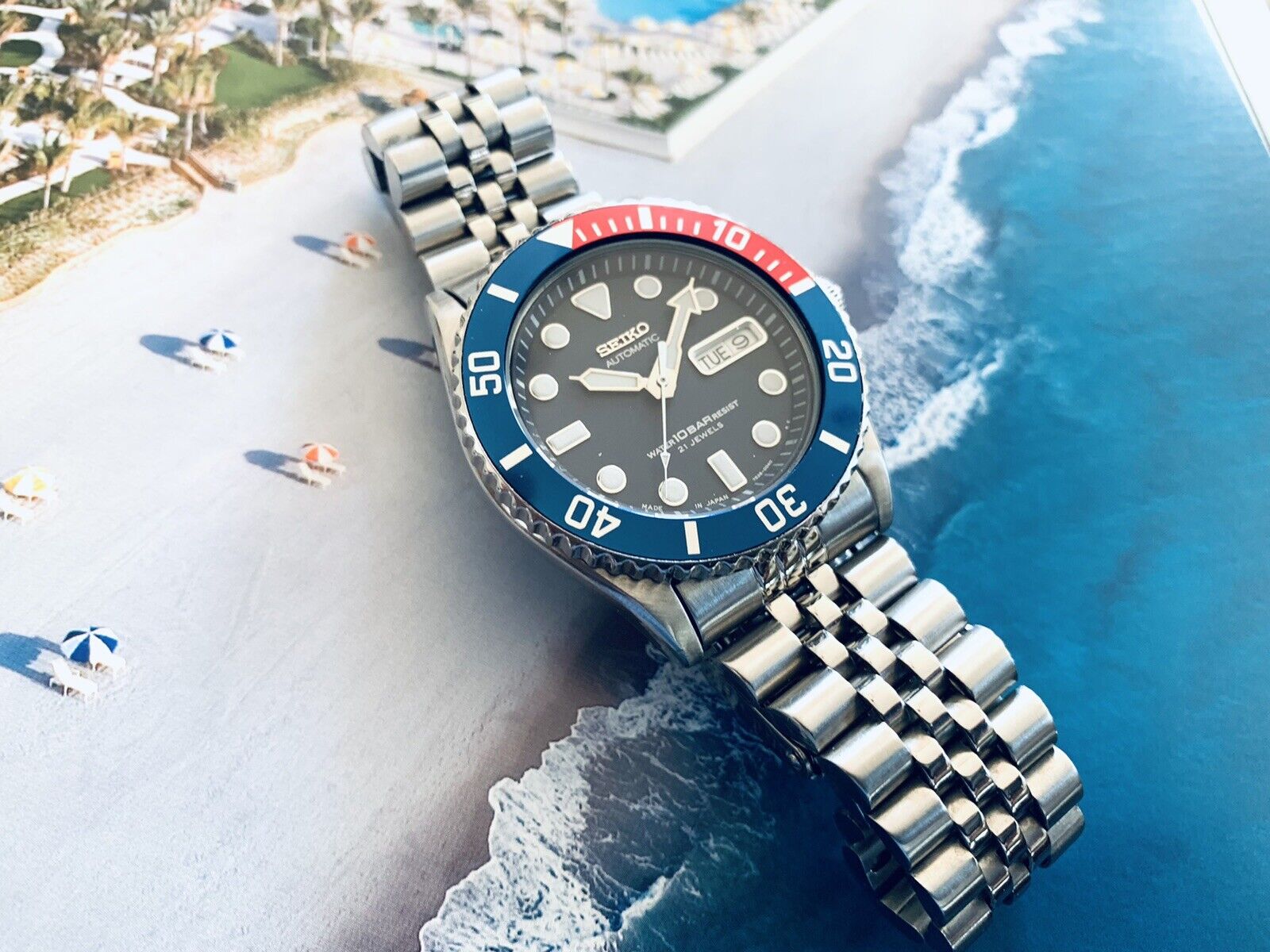 【稼働】SEIKO SKX033 7S26-0040 ペプシ ダイバー 稼働】SEIKO SKX033 7S26-0040 ペプシ ダイバー - メルカリ