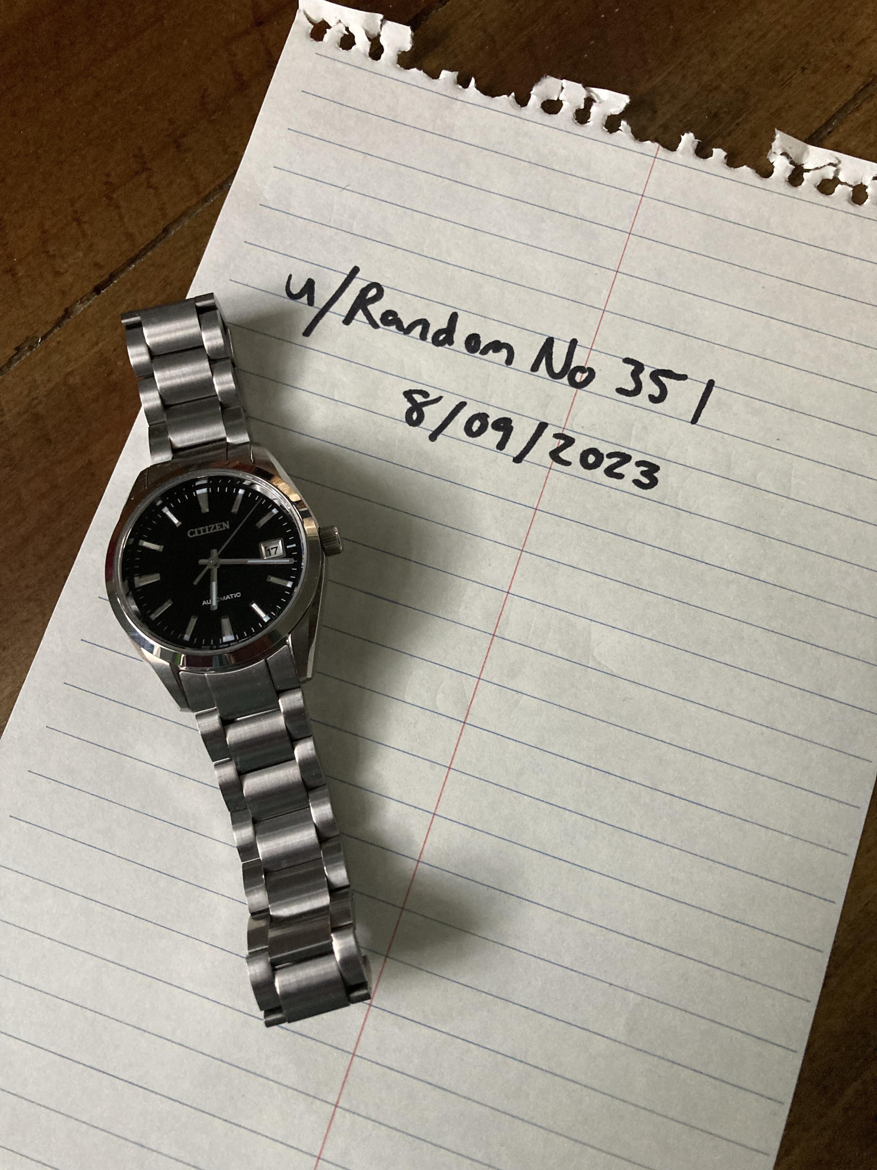 WTS] Citizen NB1050-59E black dial 'Sarb killer' | WatchCharts