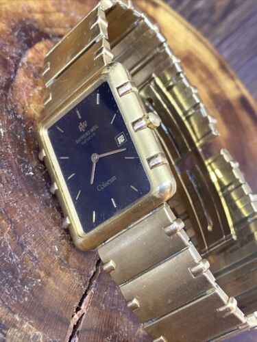 美品！稼働品‼️18Kメッキ‼️RAYMOND WEIL Coliseum RAYMOND WEIL, Coliseum, wristwatch, 26 mm, - Bukowskis
