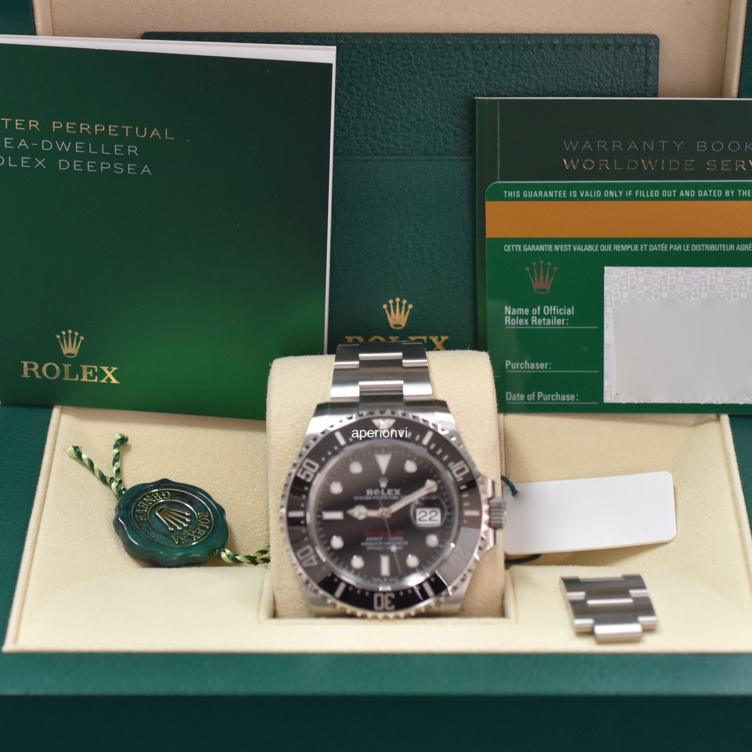 FSOT LNIB 2020 Rolex Seadweller 50th Anniversary MK2 126600LN