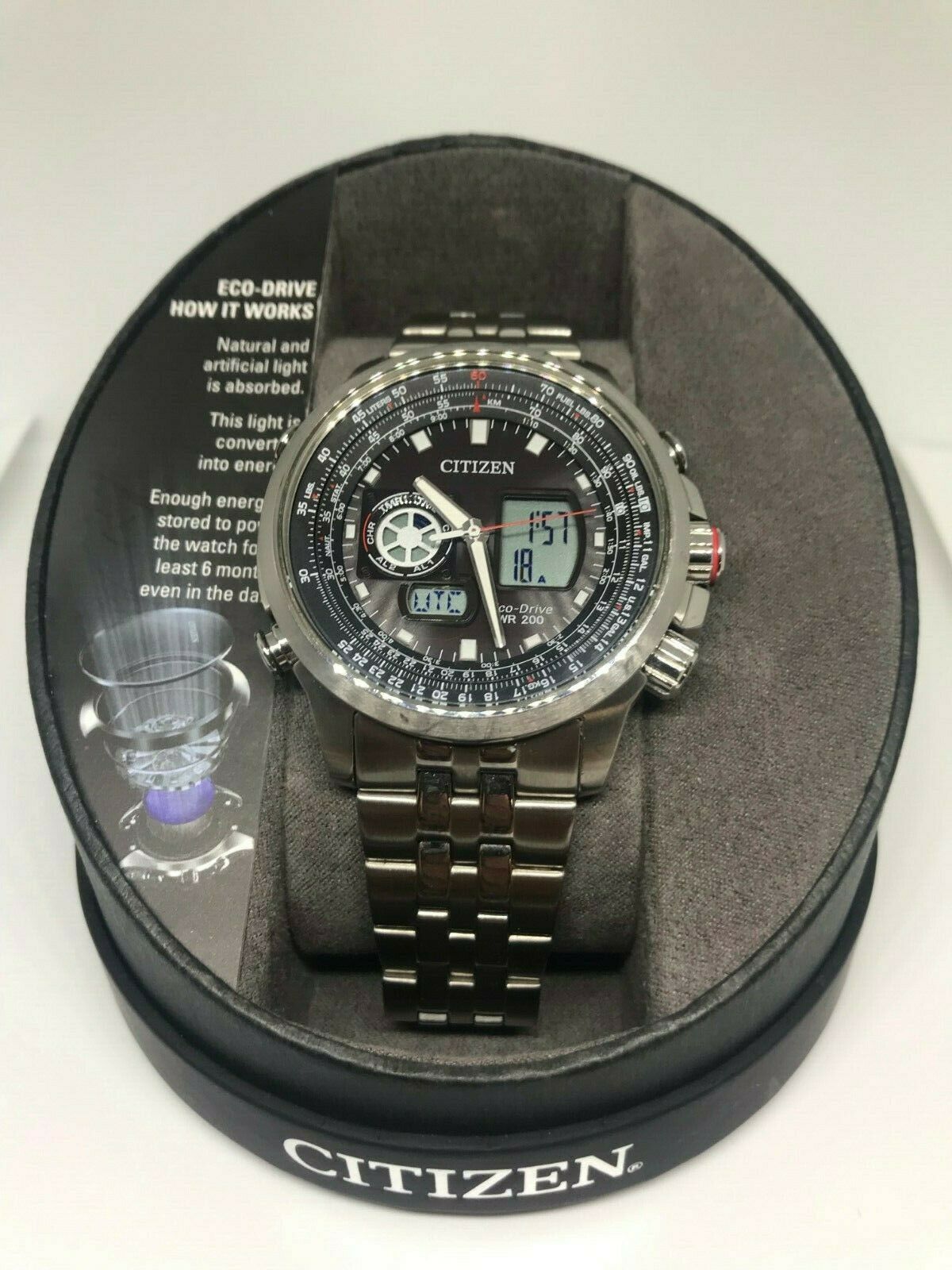 CITIZEN(シチズン) U200 ー R005634 メンズ 時計 Citizen Promaster Sky Eco-drive U200-r005634 Chronograph Men's