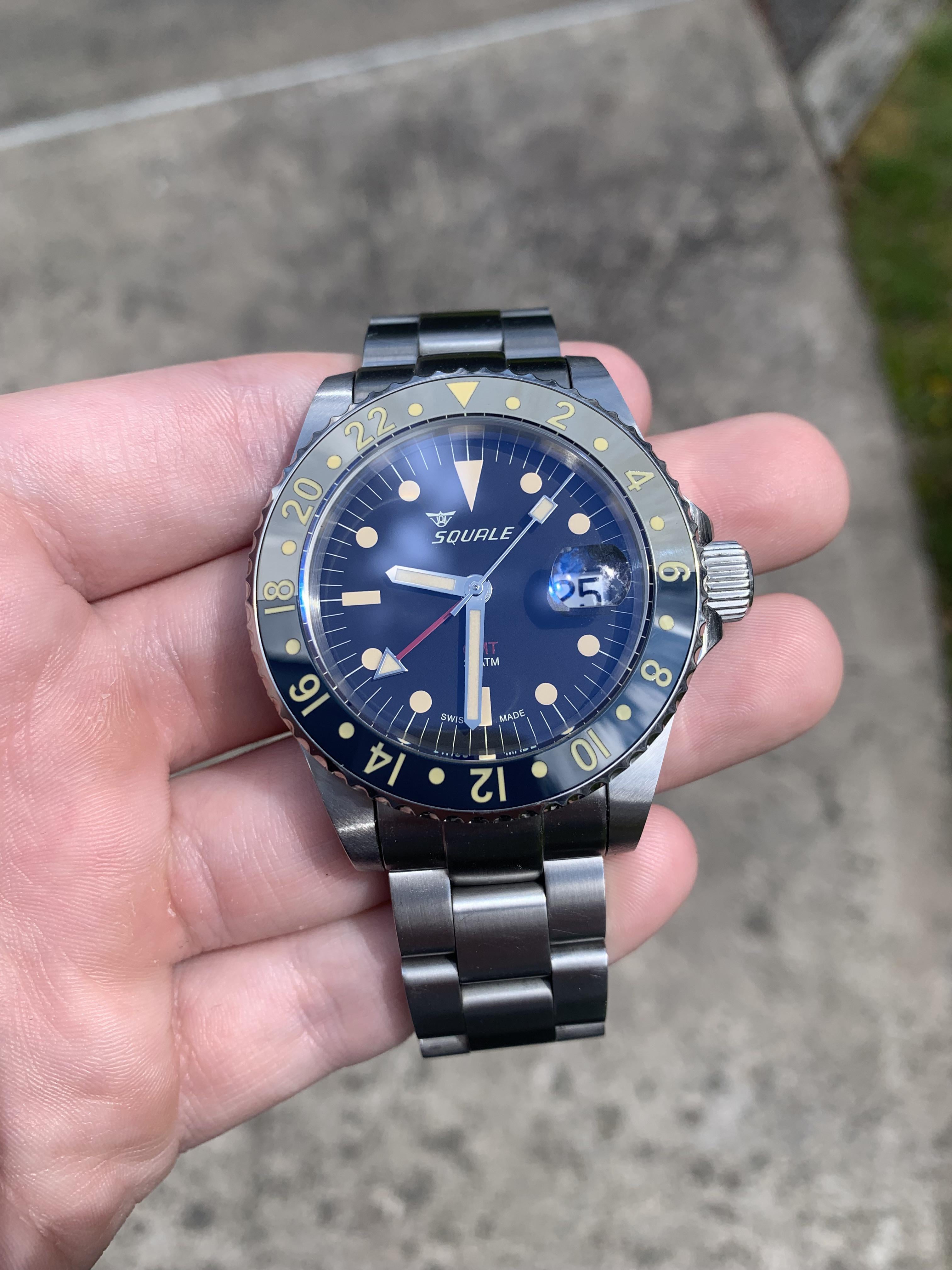 Squale 30 atmos on sale tropic gmt ceramica