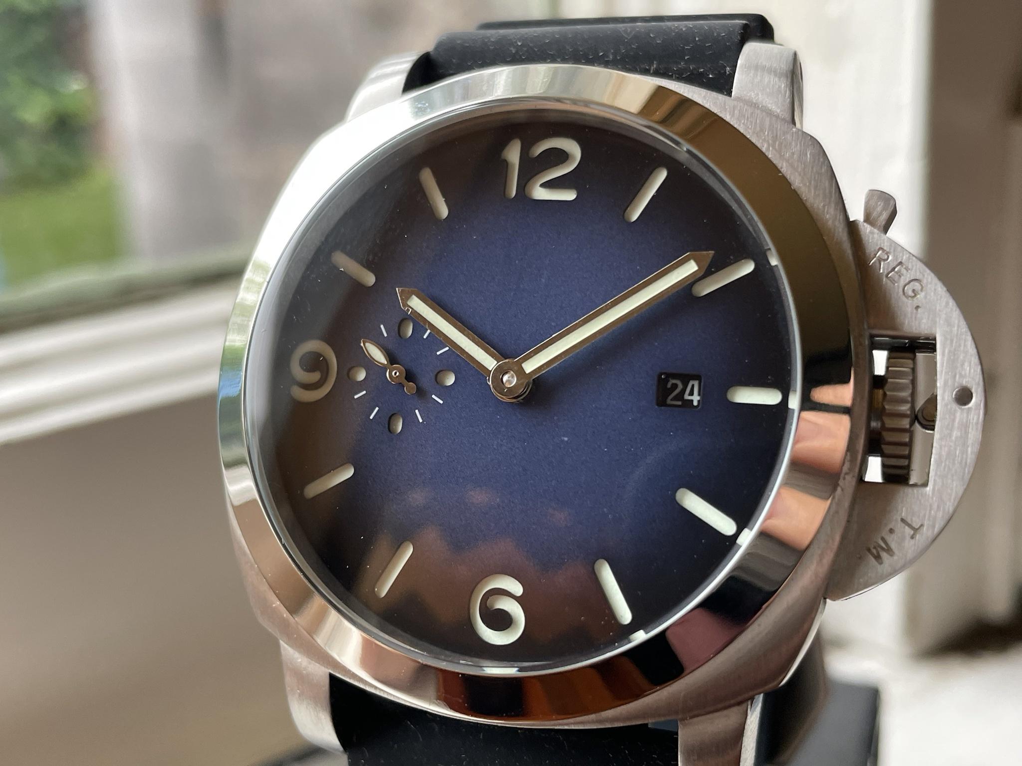 WTS A Panerai Homage A Custom Built 44mm Bespoke Timepiece