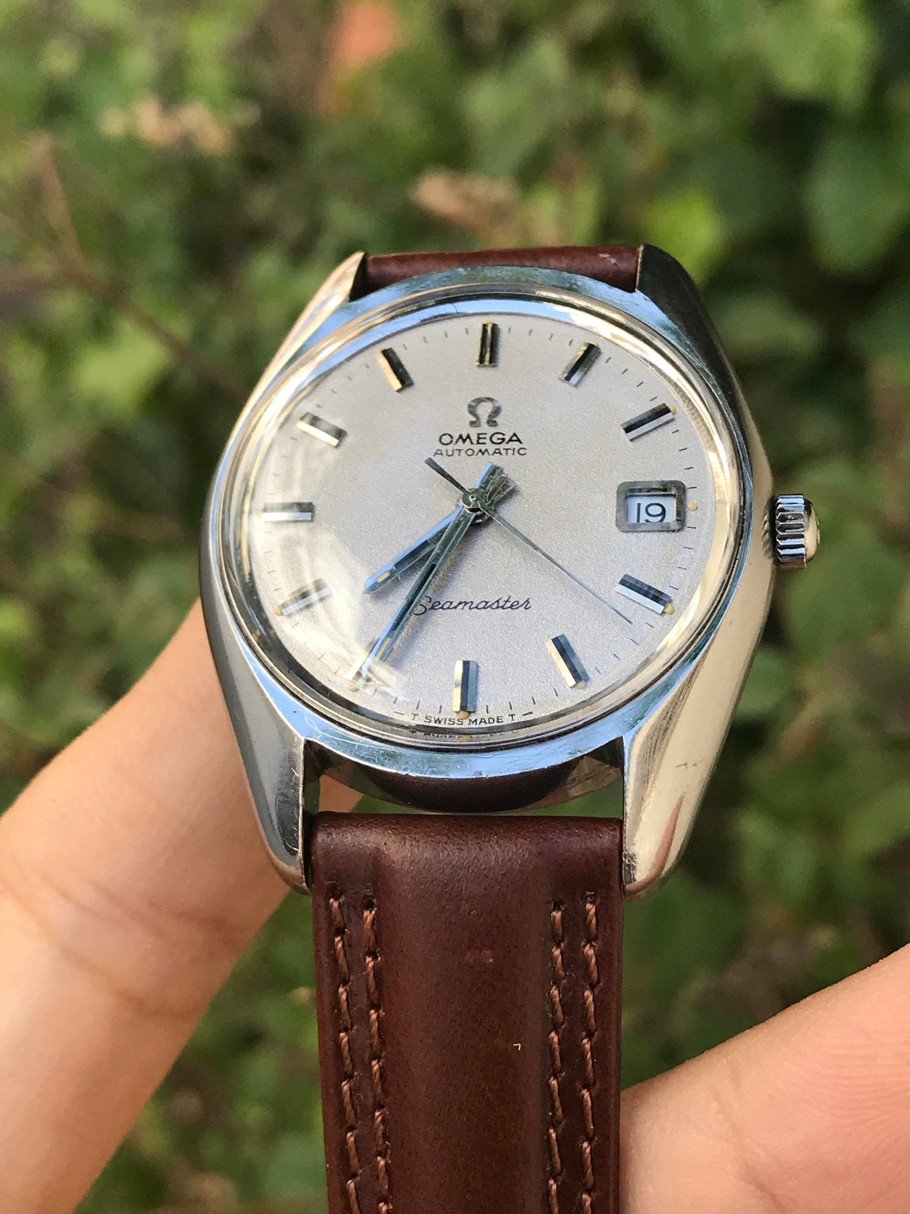 WTS Vintage OMEGA Seamaster 166.067 Cal. 565 Sparkle dial