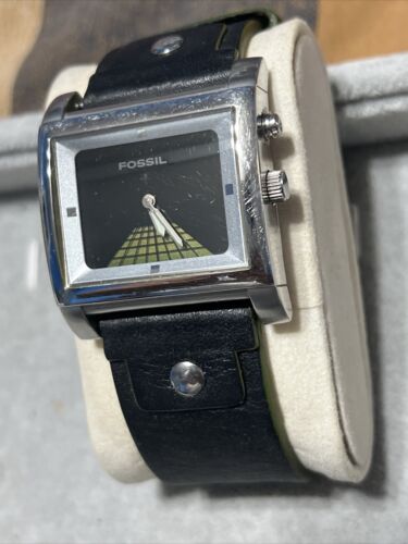 時計 Fossil big tic jr-8712 FOSSIL BIG TIC watch Blue JR-8051 stainless steel digital