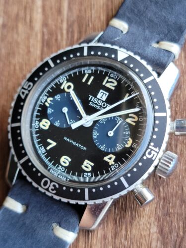 Tissot Lemania Chronograph SAAF 817 Navigator Viggen Pilots 872