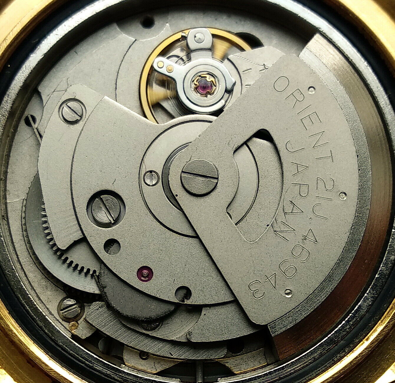 Orient Automatic Japan OS L469648 Excellent wristwatch 21 Jewels