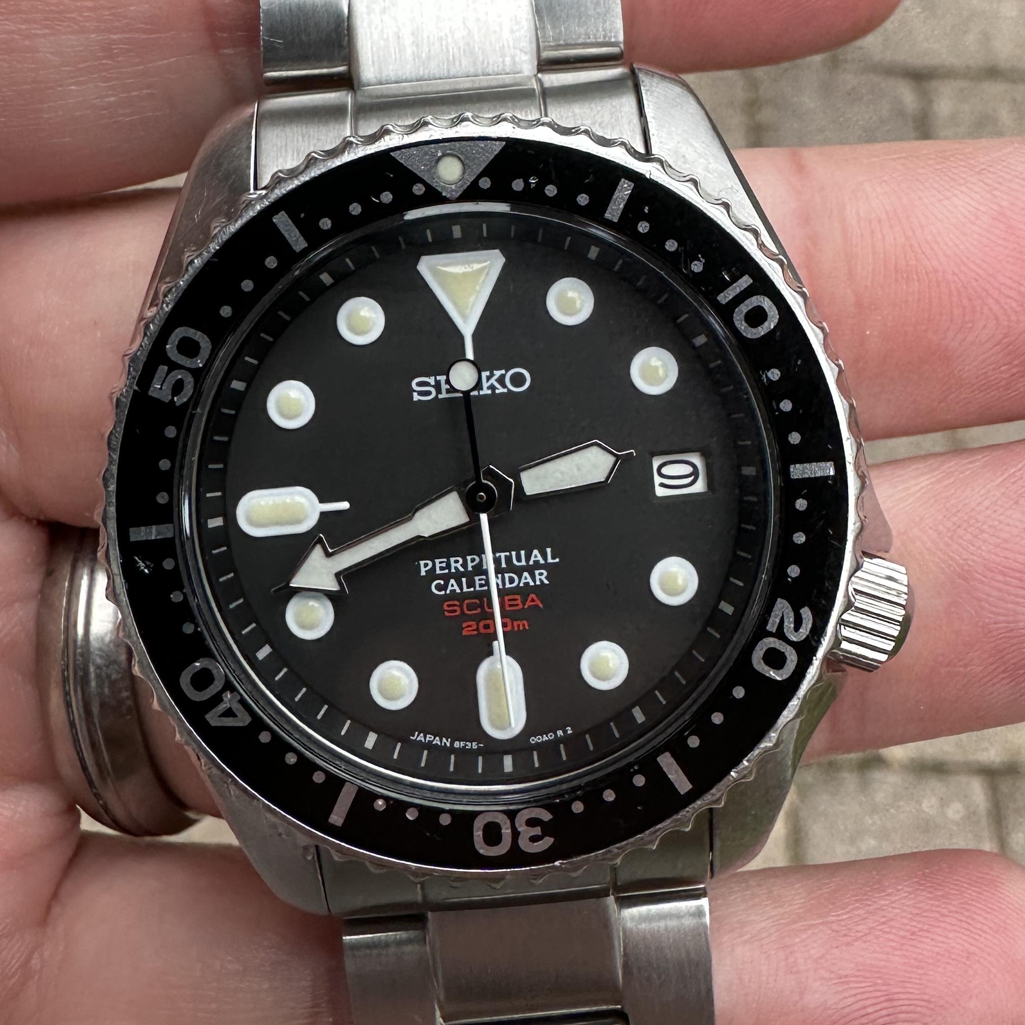 WTS] Seiko SBCM023 HAQ Perpetual Quartz Diver | WatchCharts