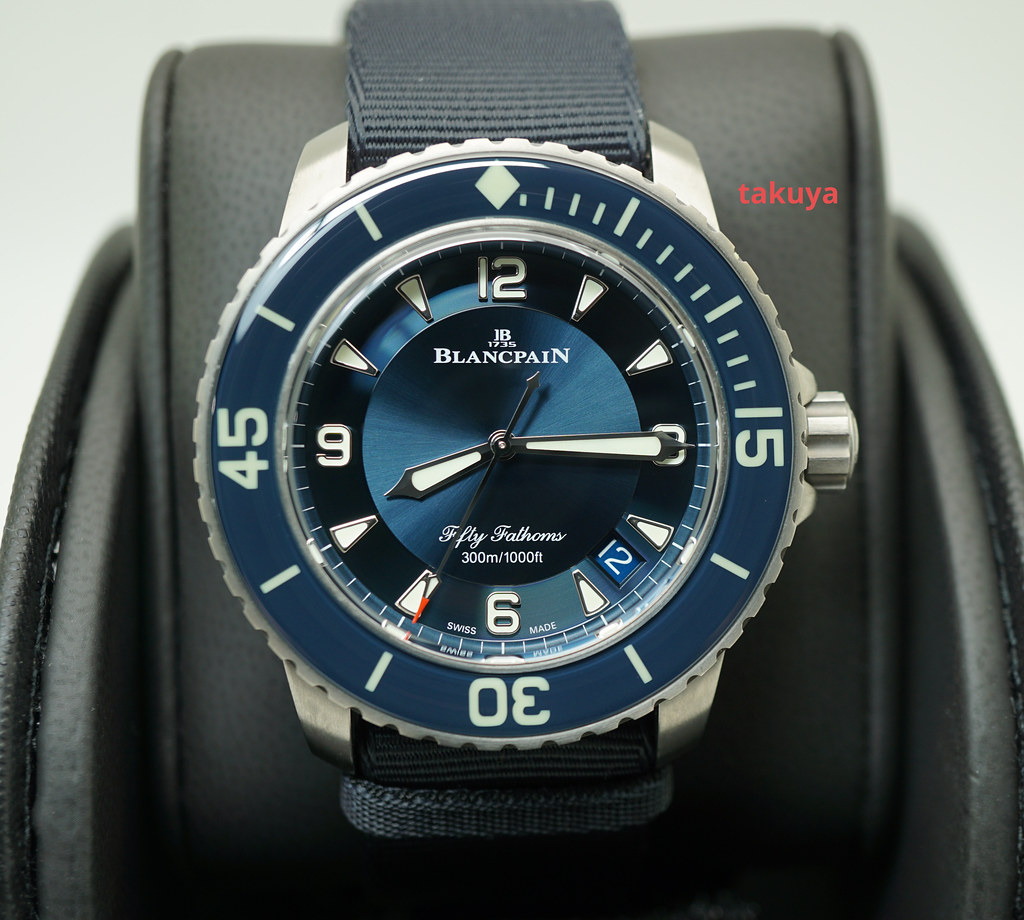 11 275 USD FSOT Blancpain FIFTY FATHOMS AUTOMATIC BLUE DIAL