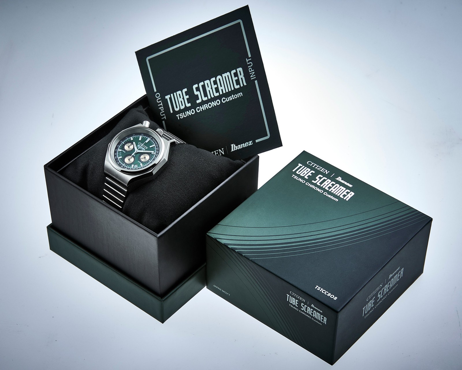 CITIZEN Ibanez Tube Screamer Tsuno Chrono Limited 500 Watch