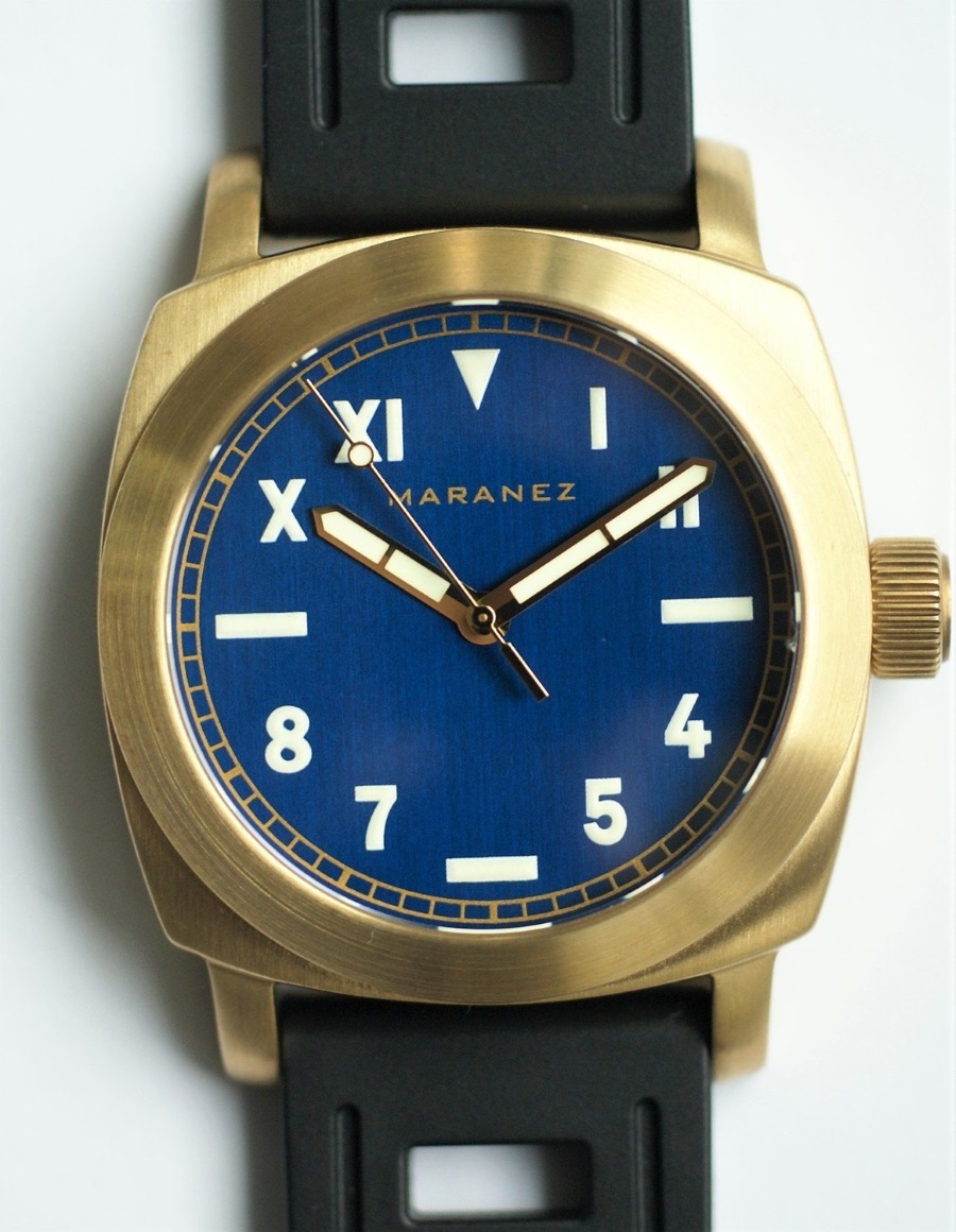 ❬希少・新品同様❭マイクロブランドMaranez Layan brass 真鍮製 NEW Maranez Layan Brass, ALL Kit | WatchCharts Marketplace