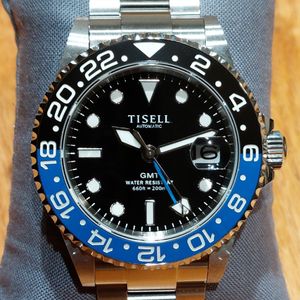 SOLD: Tisell GMT with Miyota 9075 | WatchCharts Marketplace