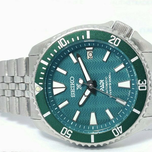 SEIKO DIVER 7002-700J AUTOMATIC MEN'S WATCH PADI SAMURAI DEEP WAVE GREEN  380239 | WatchCharts