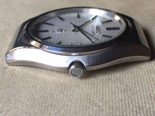 Vintage SEIKO Quartz Watch/ KING QUARTZ 5855-8000 SS 1977