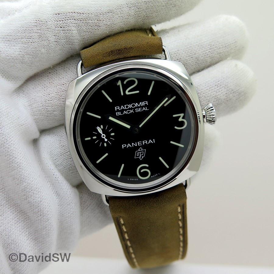 FS Panerai PAM 380 RADIOMIR BLACK SEAL 45MM STAINLESS STEEL T