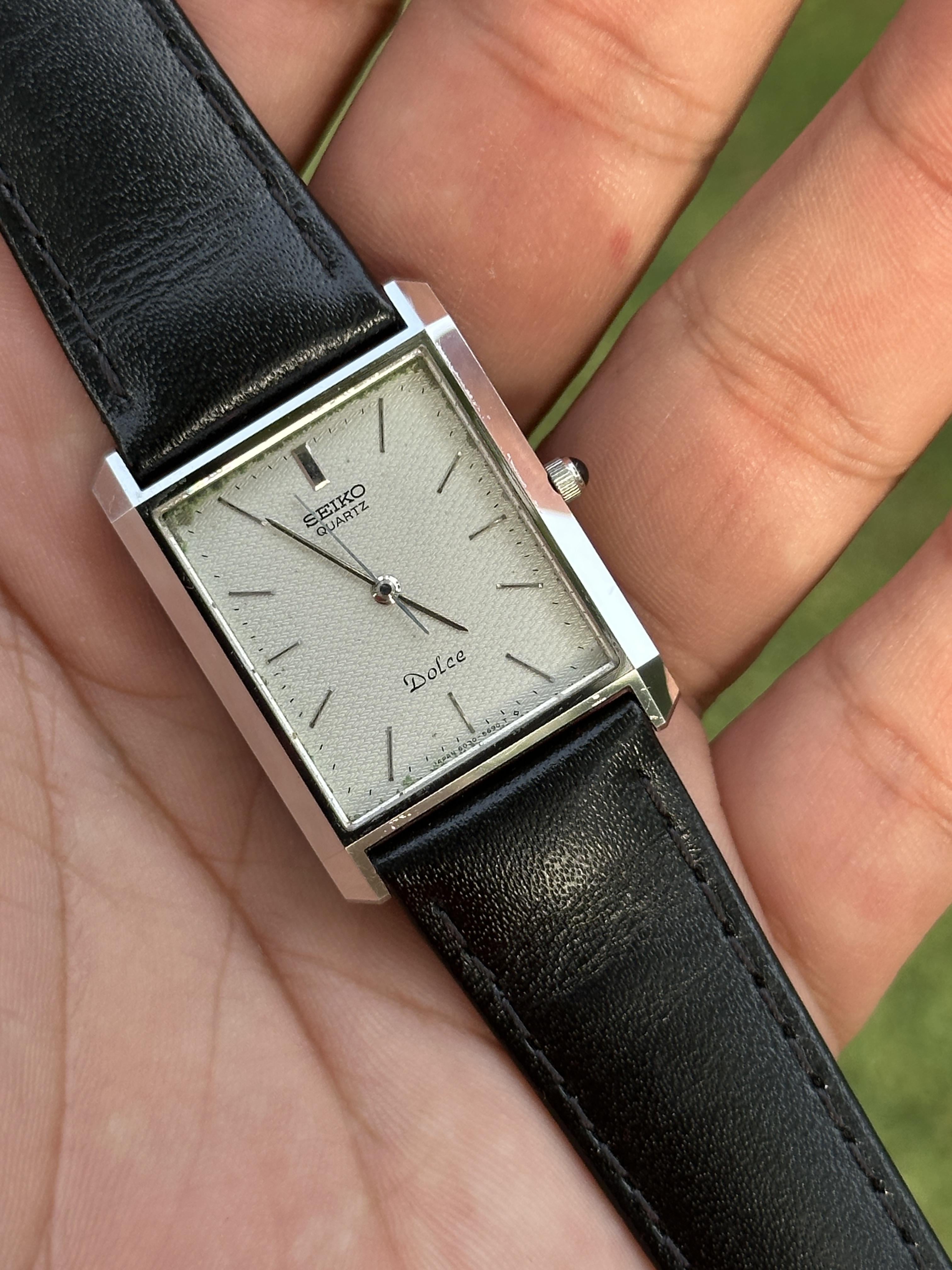 WTS] Vintage Seiko Dolce - 6030-5620 - SHA - Textured Dial 